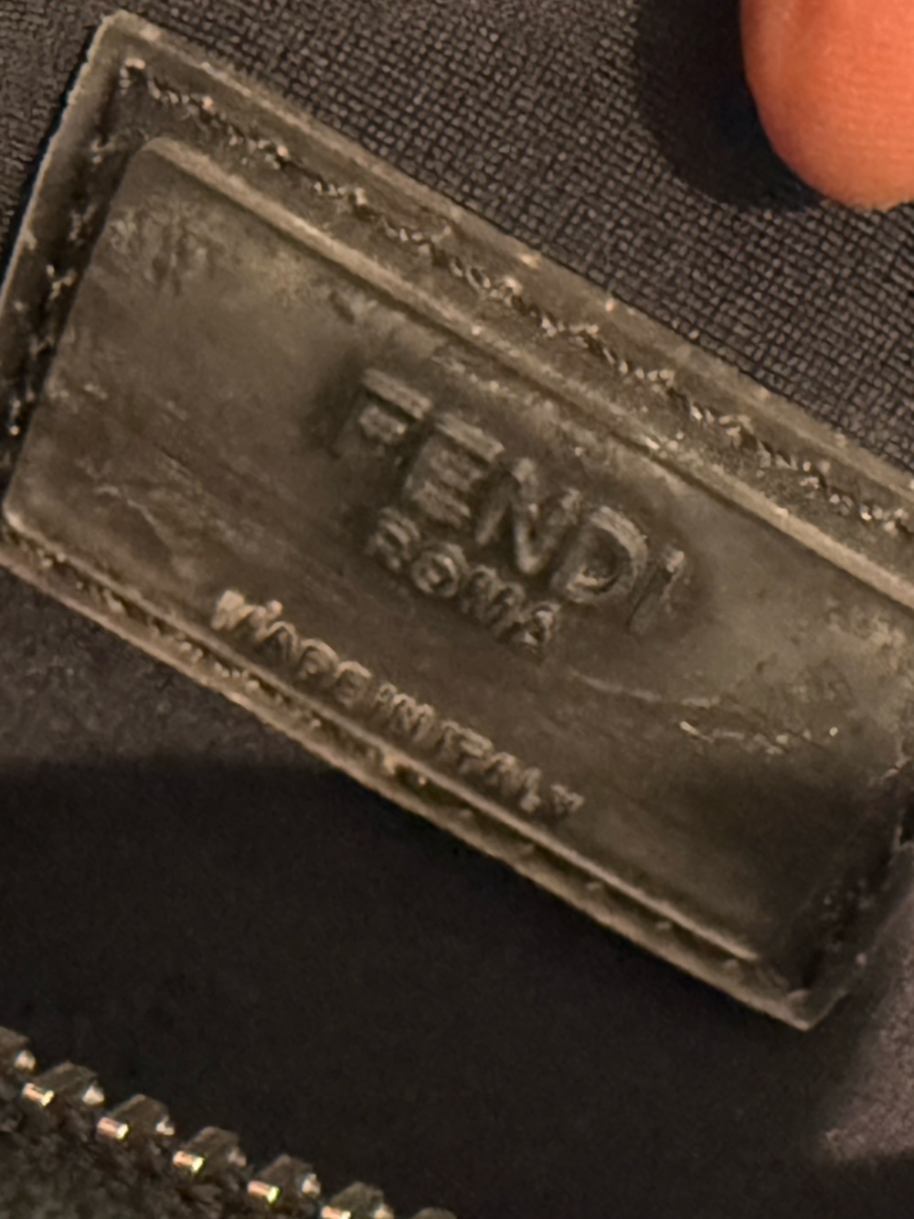 Fendi mesh nylon over FF signature logo Bum Bag crossbody adjustable strap - Picture 8 of 13